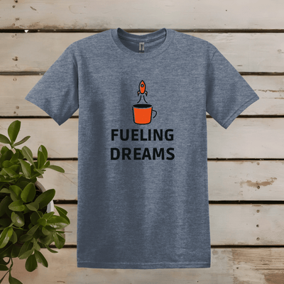 Printify T-Shirt Heather Indigo / S Fueling Dreams T shirt