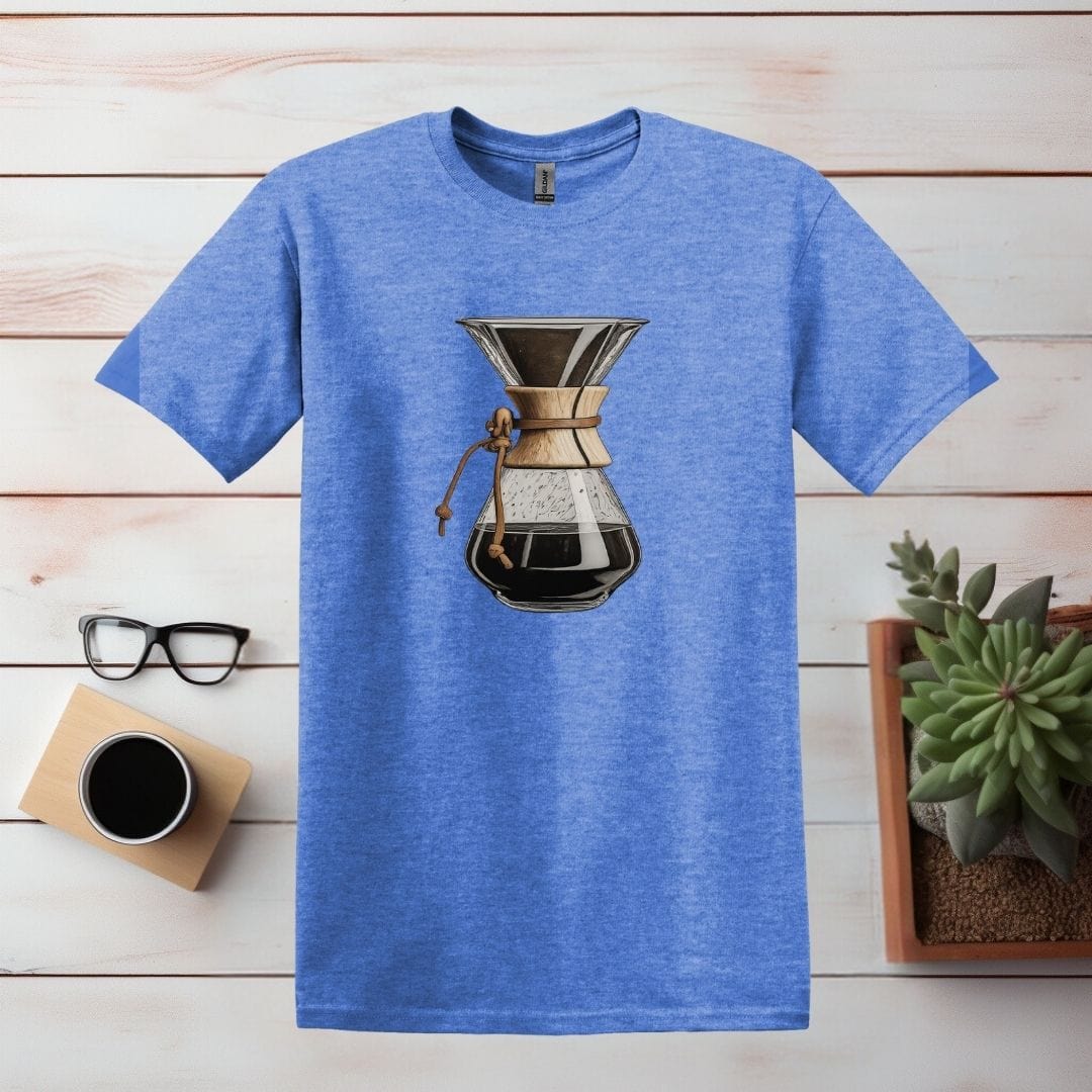 Printify T-Shirt Heather Royal / S Chemex Design T shirt