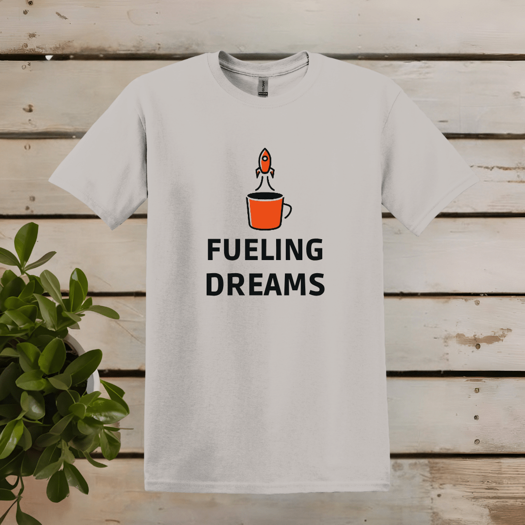 Printify T-Shirt Ice Grey / S Fueling Dreams T shirt