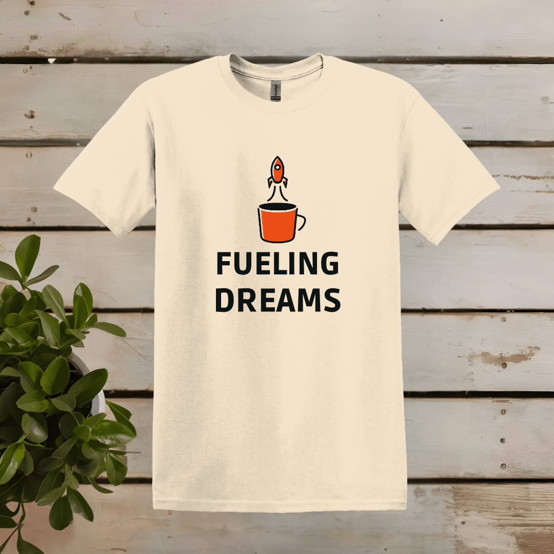 Printify T-Shirt Natural / S Fueling Dreams T shirt