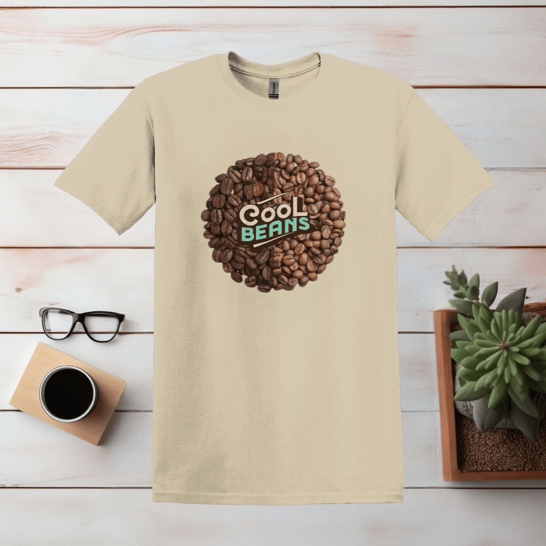 Printify T-Shirt Sand / 3XL Cool Beans T shirt