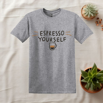 Printify T-Shirt Sport Grey / S Espresso Yourself Design T Shirt