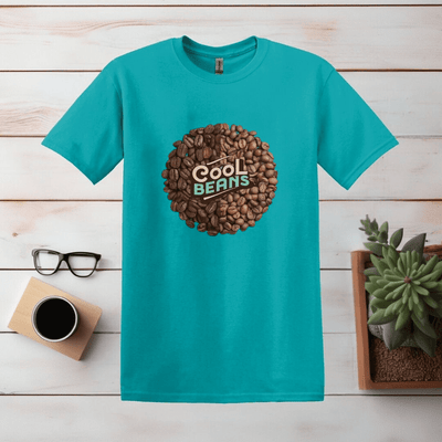 Printify T-Shirt Tropical Blue / 3XL Cool Beans T shirt