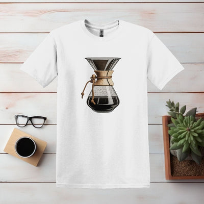 Printify T-Shirt White / 3XL Chemex Design T shirt